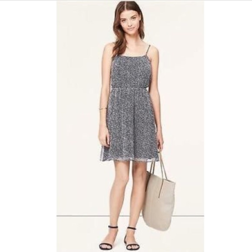 LOFT Chiffon Cami Dress